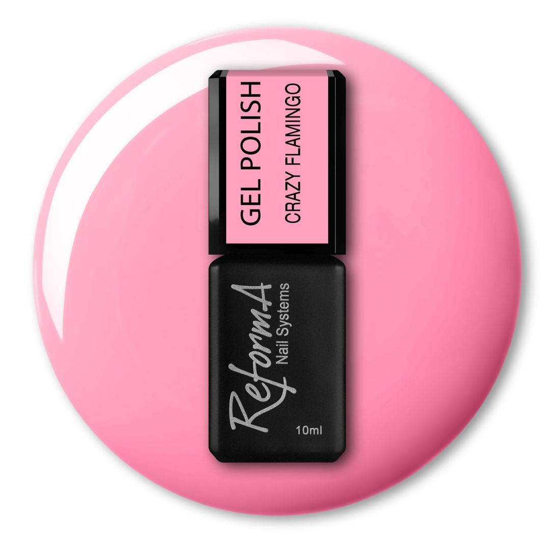 Gel Polish - Crazy Flamingo, 10ml
