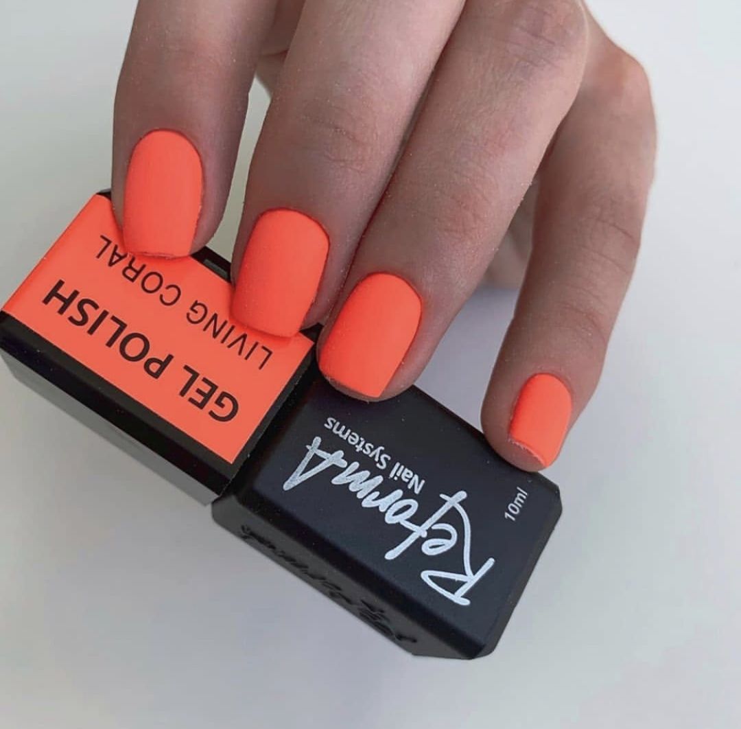 Gel Polish - Living Coral, 10ml