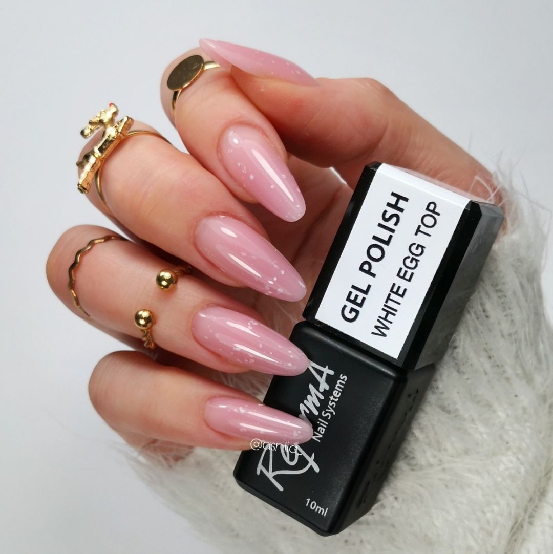 Gel Polish - White Egg Top, 10ml