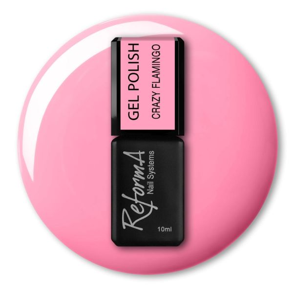 Gel Polish - Crazy Flamingo, 10ml
