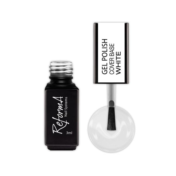 Gel Polish Cover Base White, 3ml 