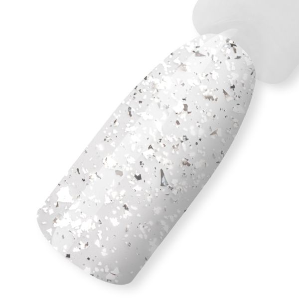 Gel Polish - Flash Silver Top, 3ml