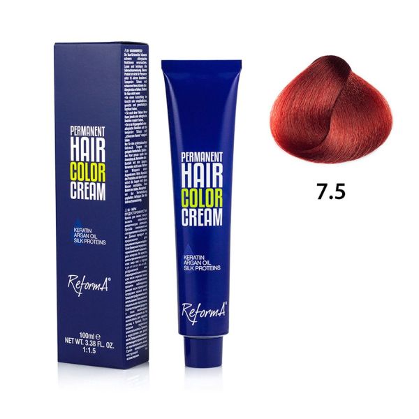 Hair Color Cream  7.5 - mahogany blonde, 100 ml