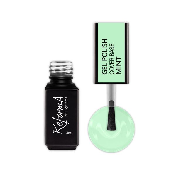 Gel Polish Cover Base Mint, 3ml