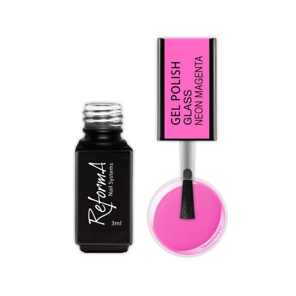 Gel Polish - Glass Neon Magenta, 3ml