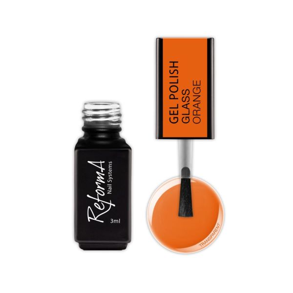 Gel Polish - Glass Orange, 3ml