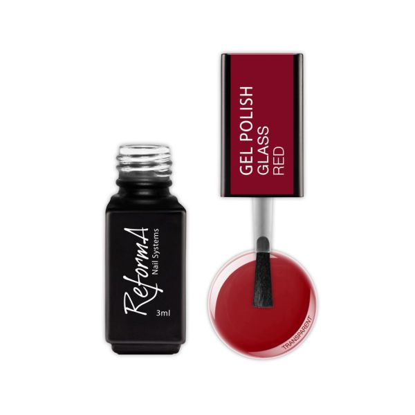 Gel Polish - Glass Red, 3ml