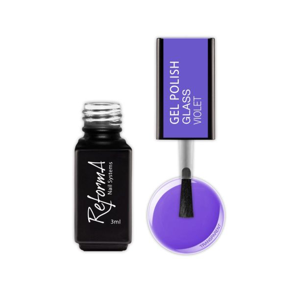 Gel Polish - Glass Violet, 3ml