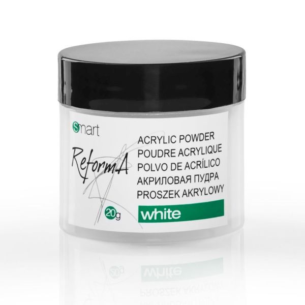 White Acrylic Powder 20 g. - perfect white  acrylic powder 