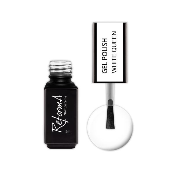 Gel Polish - White Queen, 3ml