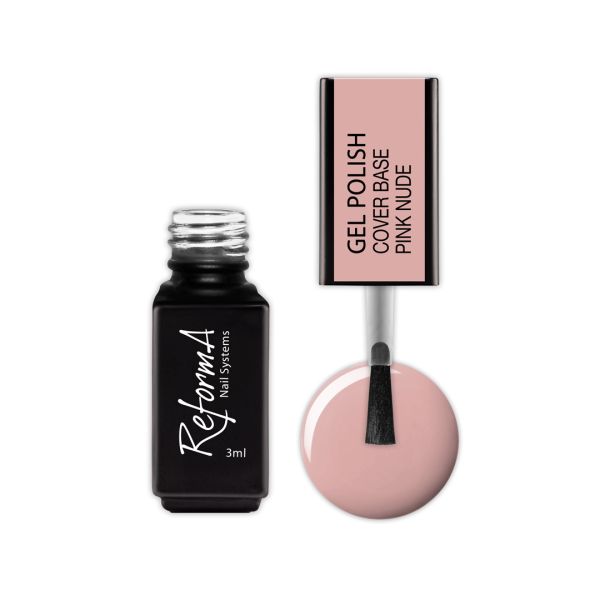 Gel Polish Cover Base Pink Nude, 3ml