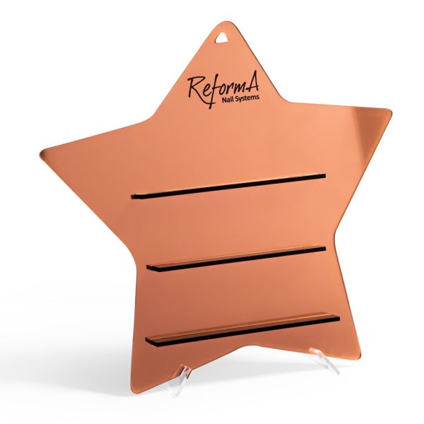 ReformA Star Display - copper gold